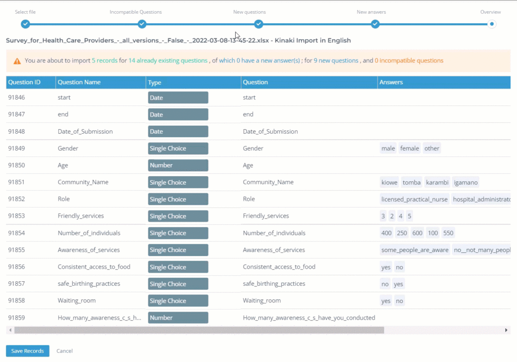 Is the use of underscores limited in kobocollect? - Form