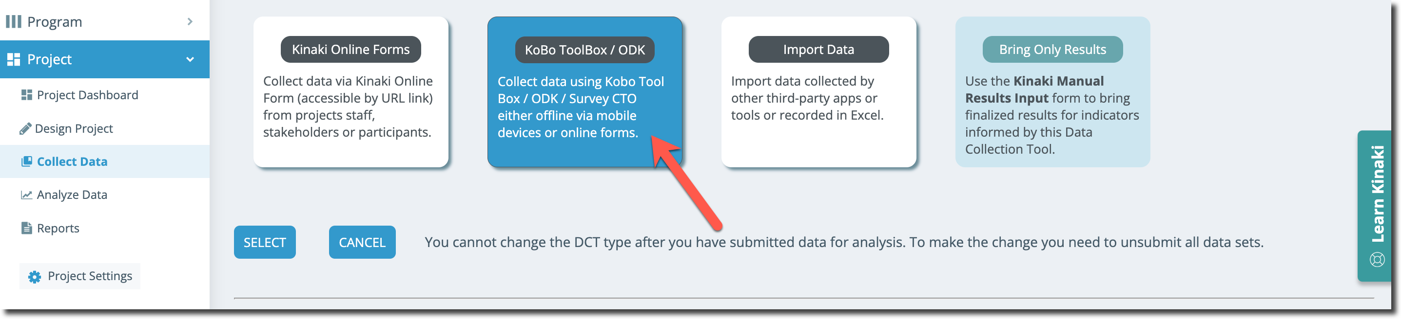 Kinaki and Kobo Integration - Kinaki